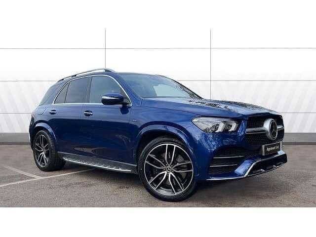 Blue Used 2021 Mercedes GLE350 AMG line SUV | £36,656 (Fair price) - Image 1/4
