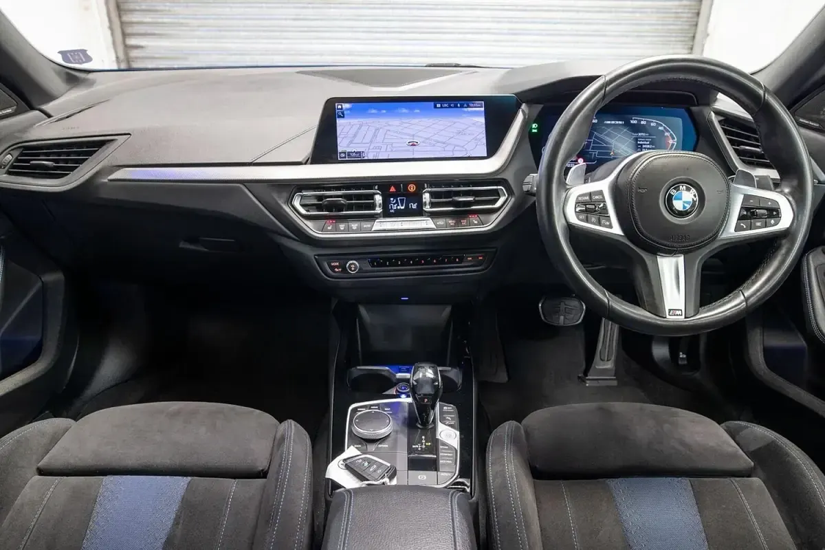 Usado BMW M235 Exclusive 2021 Azul Coupe