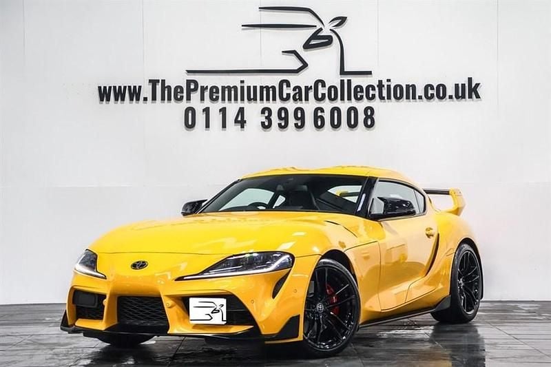 Yellow Used 2022 Toyota Supra Coupe | £41,480 (Fair price) - Image 1/1