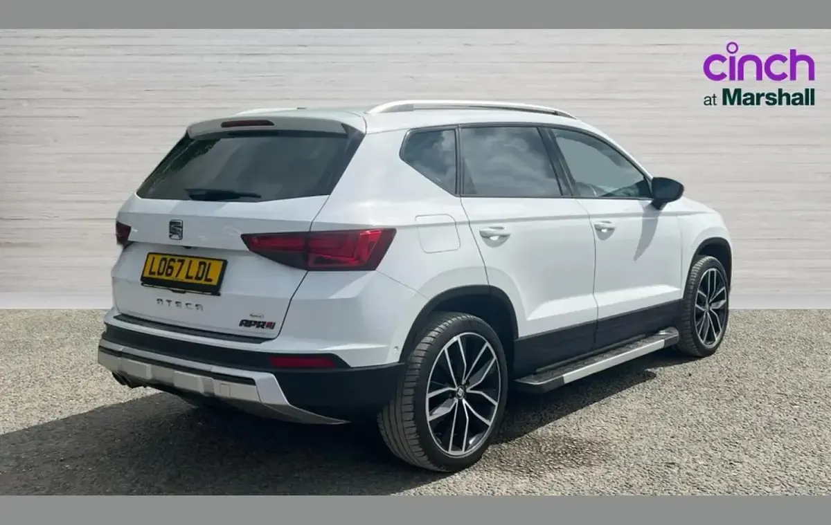 Used Seat Ateca 4Drive 190 HP (139 kW) 2017 White SUV