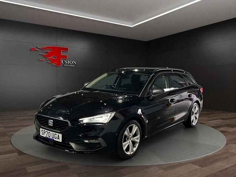 Used Seat Leon FR 150 HP (110 kW) 2020 Black Estate