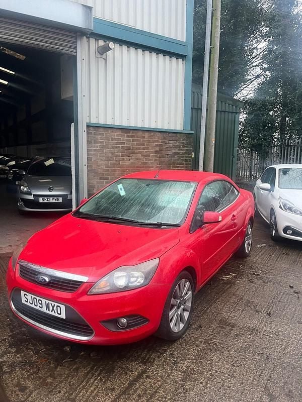 Used Ford Focus Cabriolet 2009 Red Cabriolet