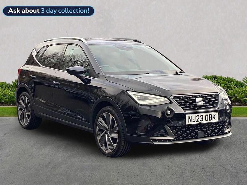 Used Seat Arona FR Sport 110 HP (80 kW) 2023 Black SUV