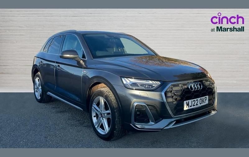 Grey Used 2022 Audi Q5 S-Line SUV | £25,280 (Good price) - Image 1/4