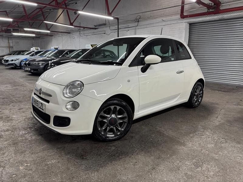 Used Fiat 500 S 69 HP (50 kW) 2015 White Hatchback