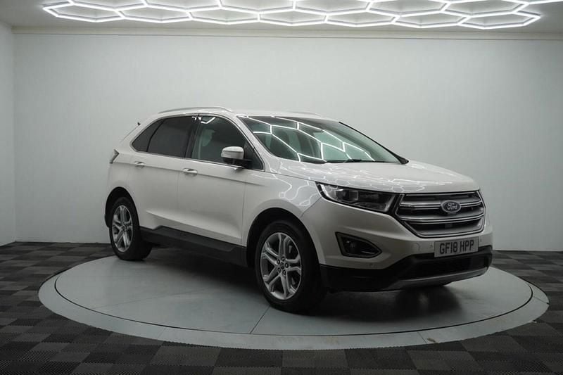 Used Ford Edge Titanium 210 HP (154 kW) 2018 White SUV