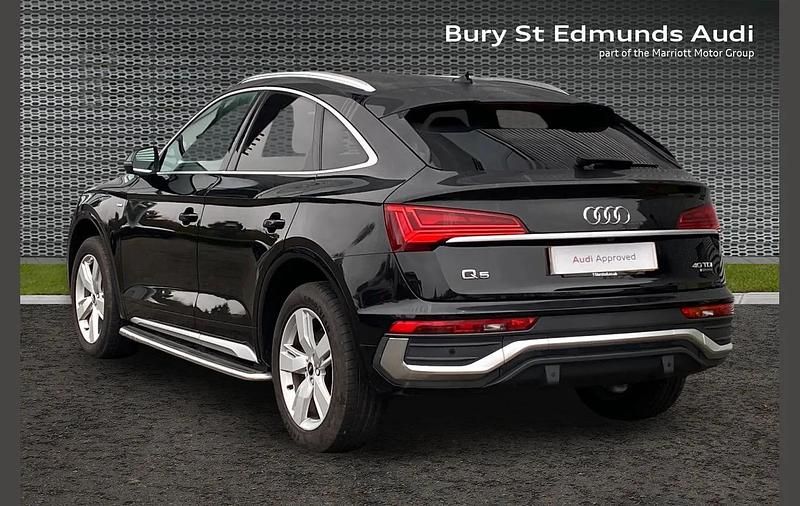 Used Audi Q5 Sportback S-Line 200 HP (147 kW) 2021 Black SUV
