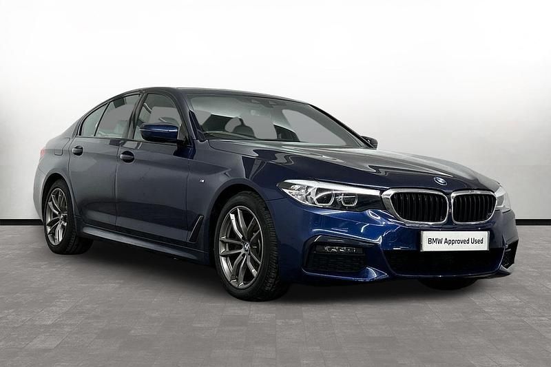 Used BMW 520 M Sport 190 HP (139 kW) 2020 Blue Sedan