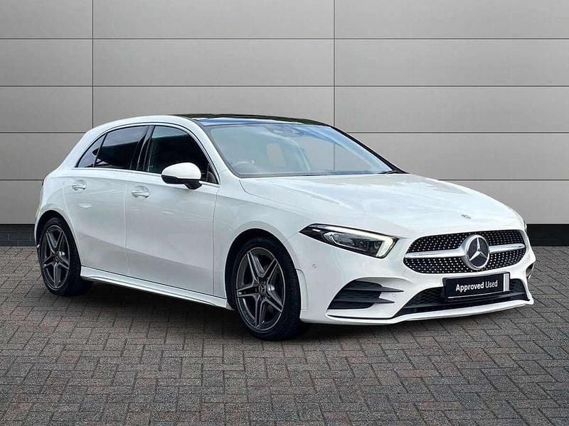 Black Used 2018 Mercedes A200 AMG Line Premium Plus Hatchback | £19,490 (Expensive) - Image 1/4