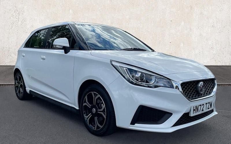 White Used 2022 MG MG3 Excite Hatchback | £10,520 (Fair price) - Image 1/3