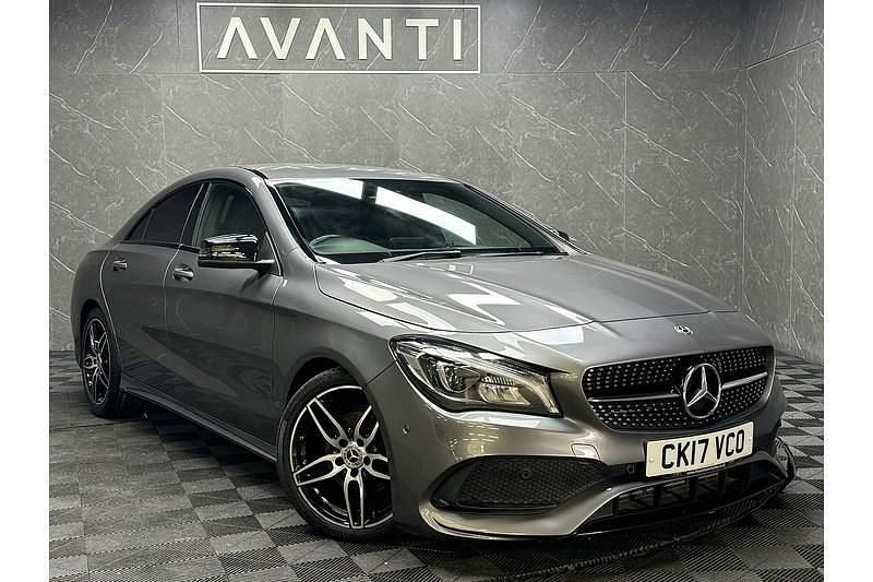 Used Mercedes CLA180 AMG line 122 HP (89 kW) 2017 Grey Sedan