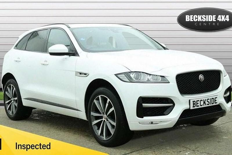 Used Jaguar F-Pace R-Sport 250 HP (183 kW) 2017 White SUV