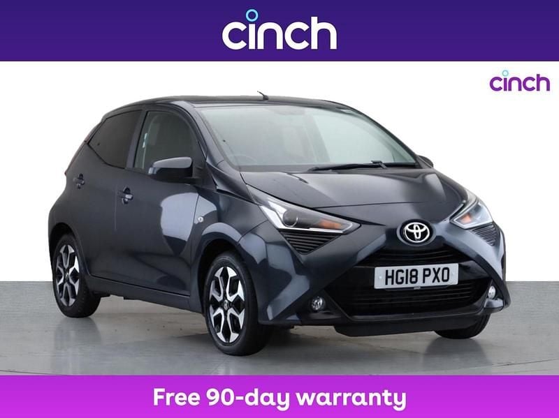 Grey Used 2018 Toyota Aygo X-plore Hatchback | £7,099 (Fair price) - Image 1/3
