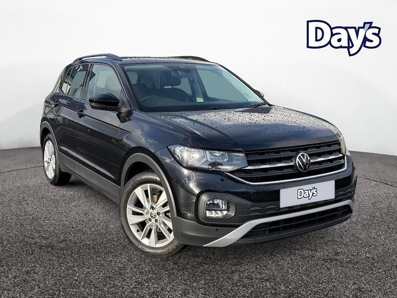 Black Used 2021 VW T-Cross SE SUV | £16,792 (Fair price) - Image 1/4