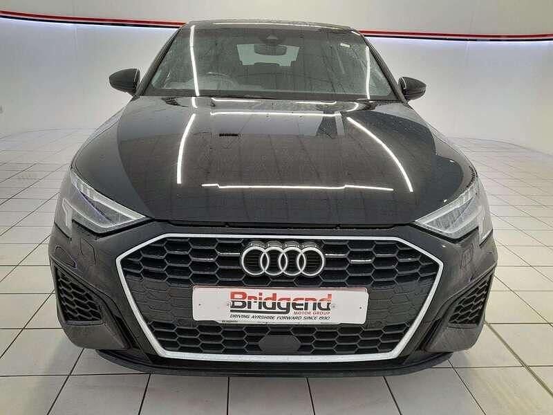Used Audi A3 S-Line 110 HP (80 kW) 2022 Black Sedan