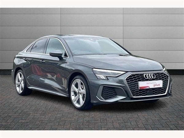 Grey Used 2024 Audi A3 S-Line Sedan | £26,450 (Fair price) - Image 1/2