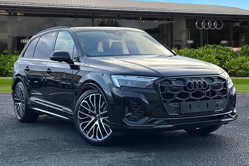 New Audi SQ7 Black Edition 2025 Black SUV