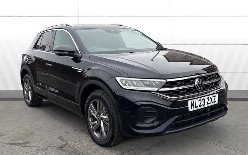 Used VW T-Roc R-line 190 HP (139 kW) 2023 Black SUV