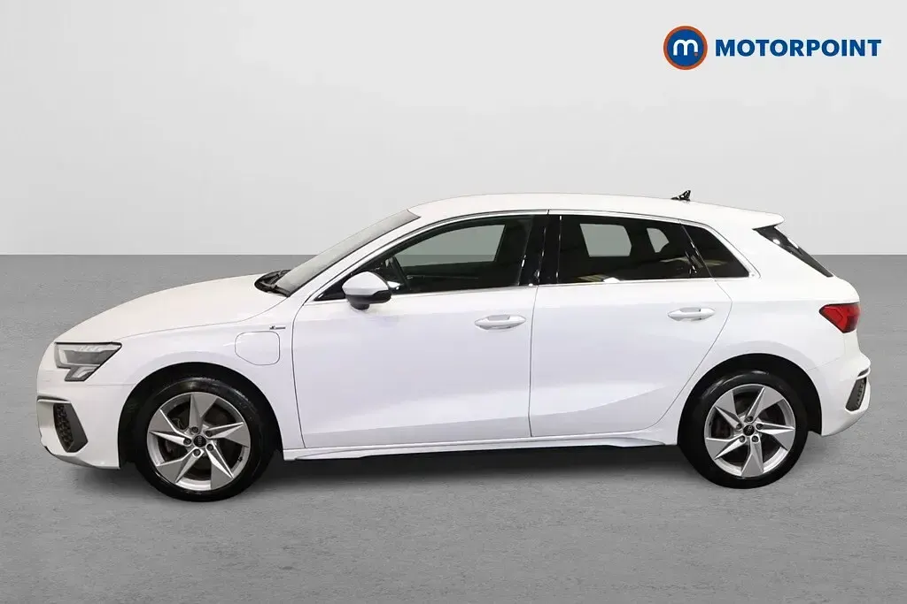 Used Audi A3 e-tron S-Line 2023 White Hatchback