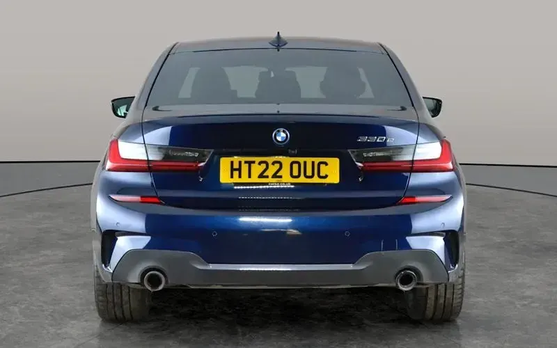 Used BMW 330e M Sport 292 HP (214 kW) 2022 Blue Sedan