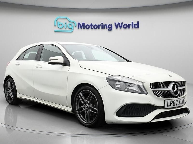 White Used 2018 Mercedes A160 AMG line Hatchback | £12,000 (Fair price) - Image 1/4