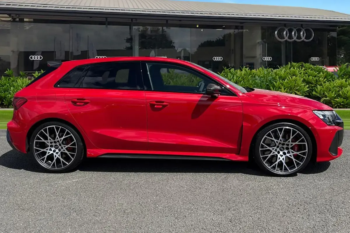 New Audi RS3 Advanced 400 HP (294 kW) 2026 Red Sedan