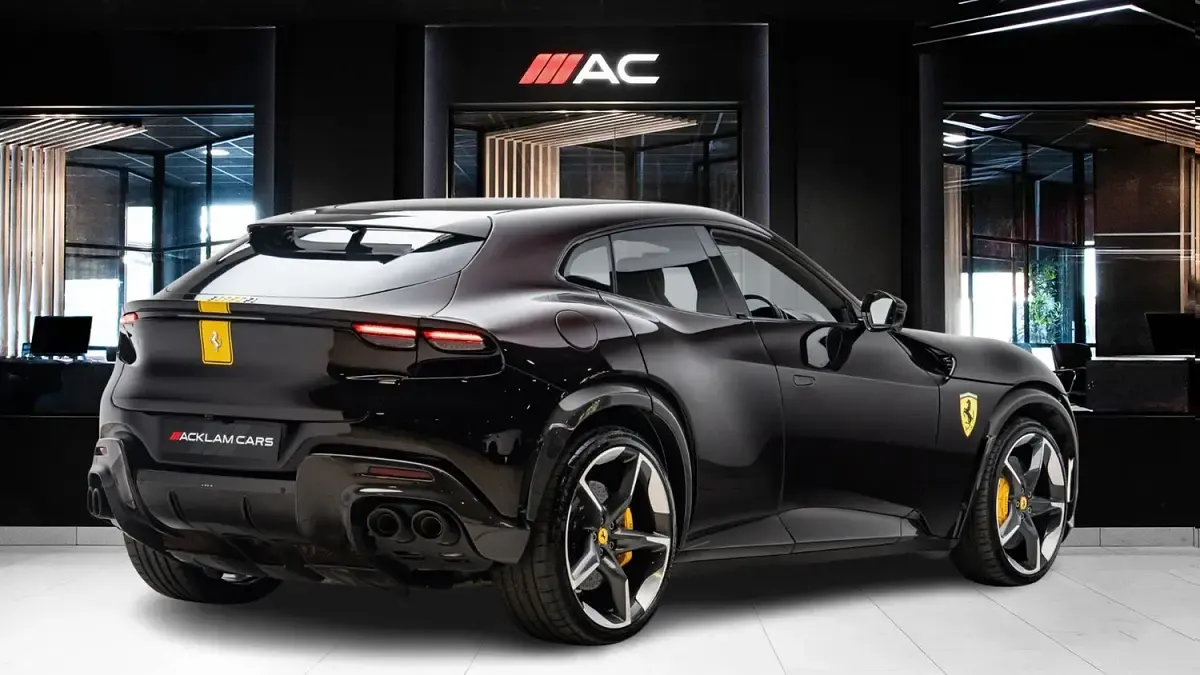 Used Ferrari Purosangue 725 HP (533 kW) 2023 Black SUV