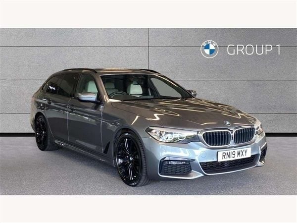 Blue Used 2019 BMW 530 M Sport Estate | £25,550 (Good price) - Image 1/2