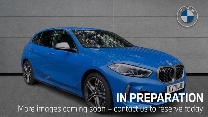 Blue Used 2021 BMW M135 Comfort Edition Hatchback | £28,490 (Fair price) - Image 1/4