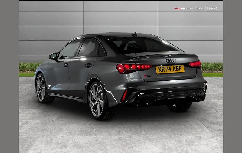 Used Audi A3 Black Edition 150 HP (110 kW) 2024 Grey Sedan
