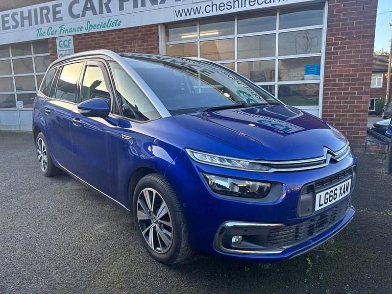 Used Citroën Grand C4 Picasso Feel 120 HP (88 kW) 2016 Blue MPV