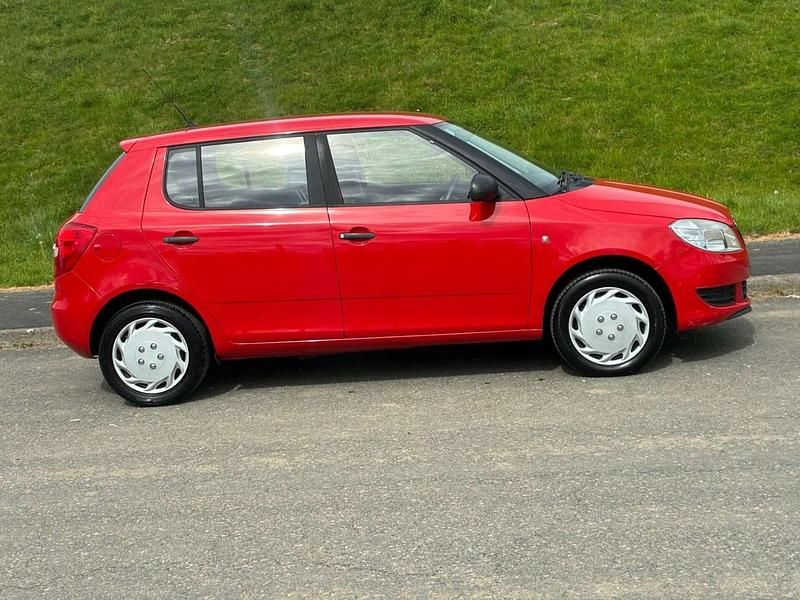 Used Skoda Fabia 2011 Red Hatchback