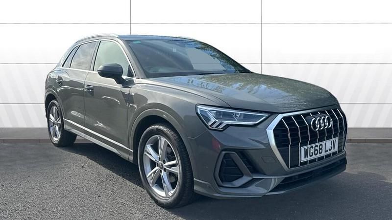 Grey Used 2018 Audi Q3 S-Line SUV | £21,496 (Super price) - Image 1/3