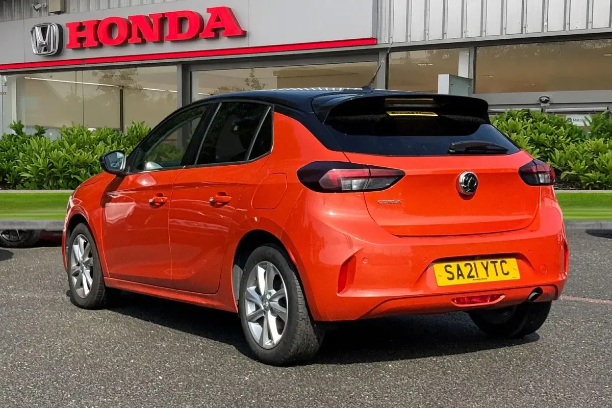 Used Vauxhall Corsa Elite 2021 Orange Hatchback