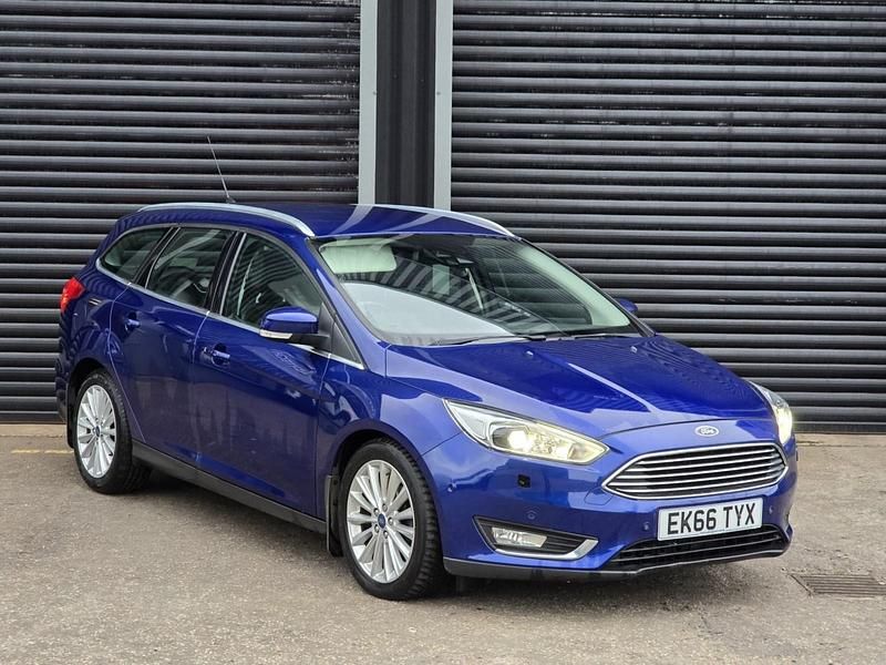 Blue Used 2016 Ford Focus Titanium X Estate | £5,995 (Fair price) - Image 1/4