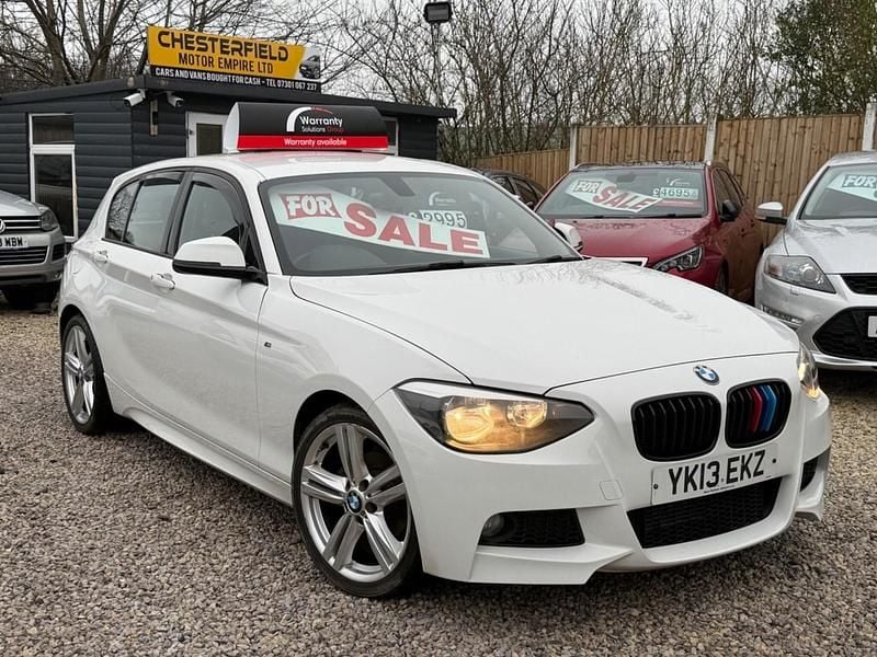 White Used 2013 BMW 116 M Sport Hatchback | £2,995 (Good price) - Image 1/4