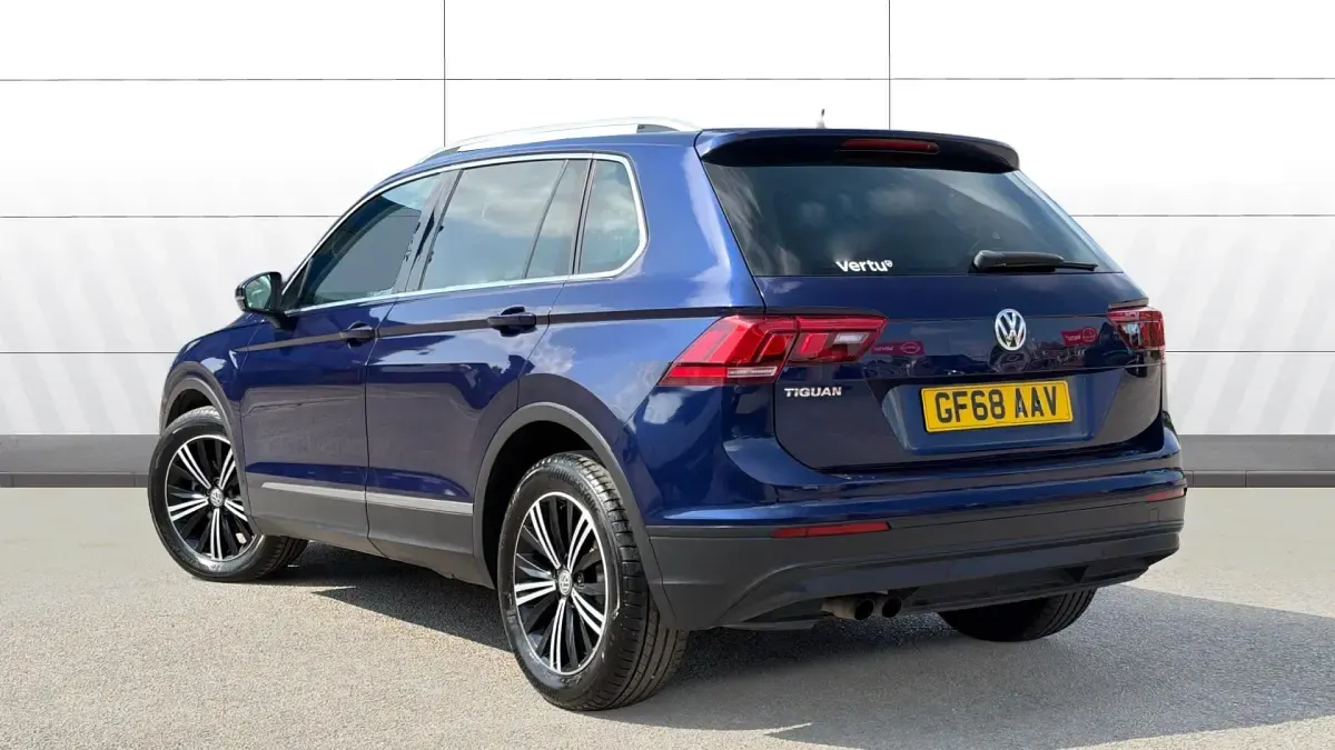 Used VW Tiguan SE 125 HP (91 kW) 2018 Blue SUV