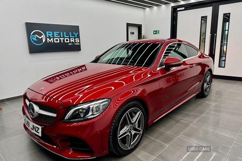 Red Used 2019 Mercedes C300 AMG Line Premium Coupe | £21,250 (Fair price) - Image 1/1