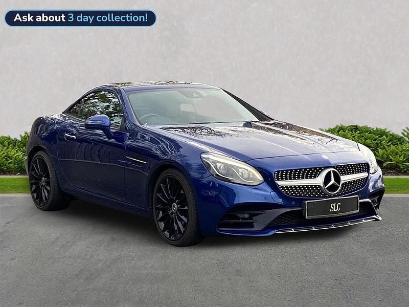 Blue Used 2016 Mercedes SLC300 AMG line | £16,799 - Image 1/4