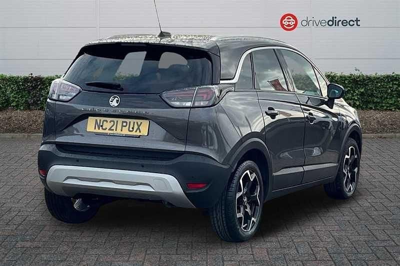 Used Vauxhall Crossland SRi 130 HP (95 kW) 2021 Grey SUV