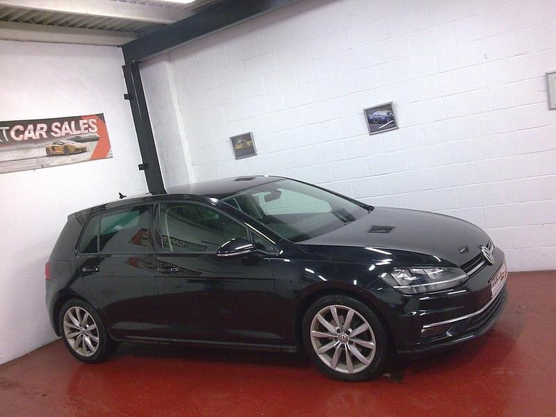 Used VW Golf VII GT 150 HP (110 kW) 2018 Black Hatchback