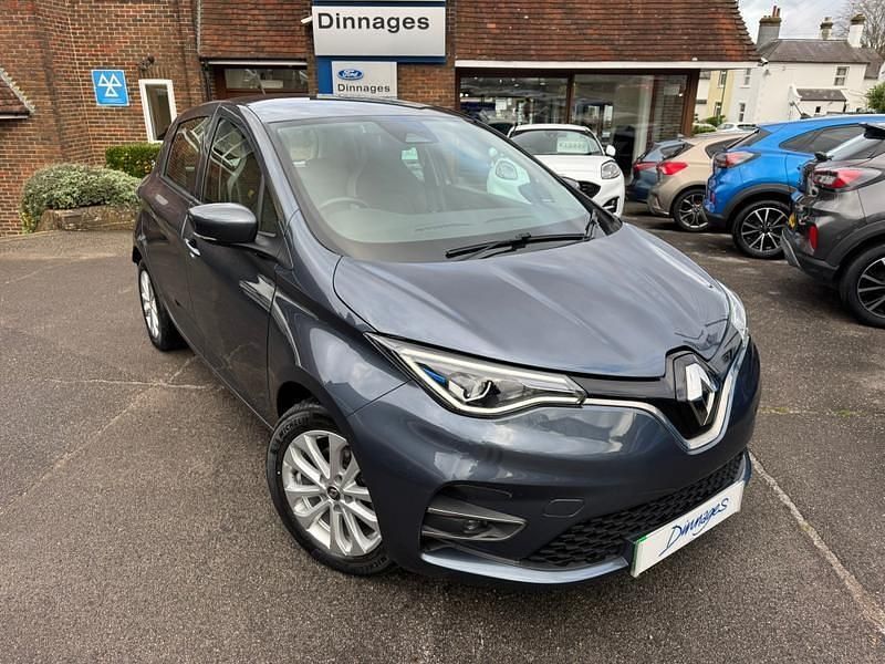 Grey Used 2021 Renault Zoe Iconic Hatchback | £9,000 (Fair price) - Image 1/4