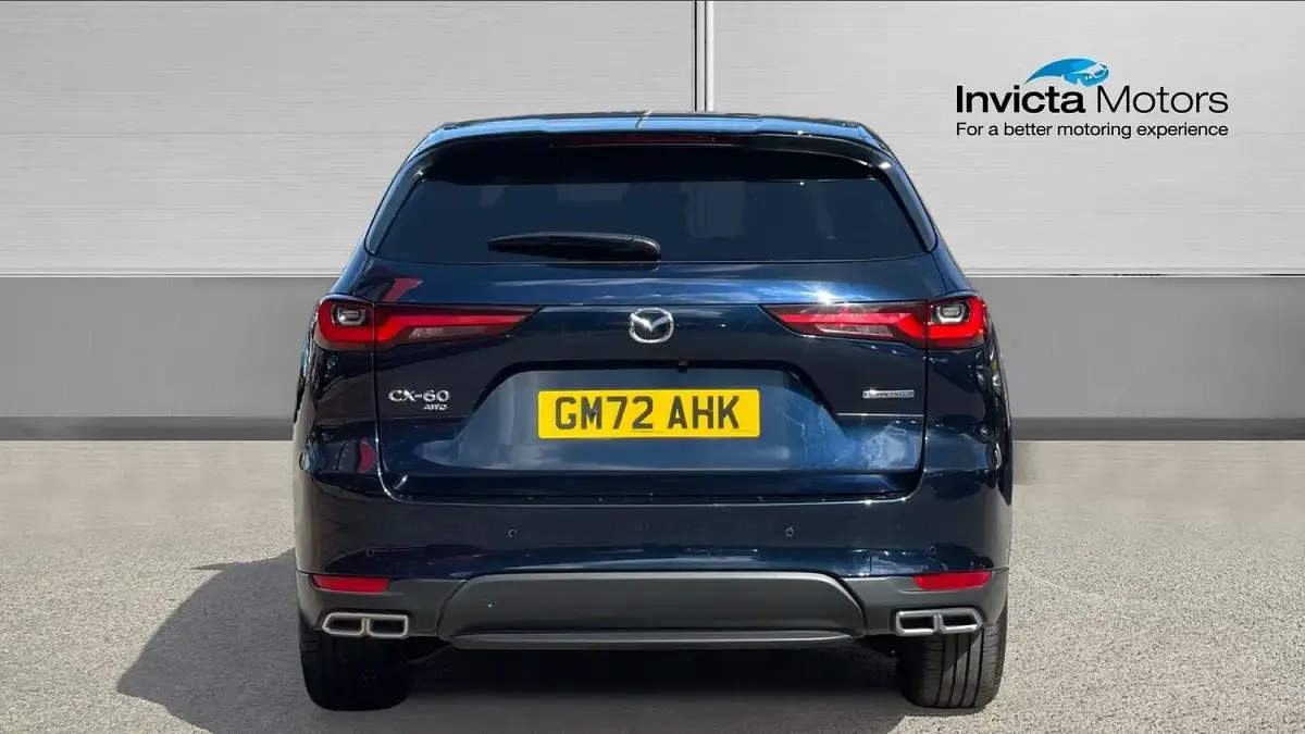 Used Mazda CX-60 Exclusive-Line 328 HP (241 kW) 2022 Blue SUV