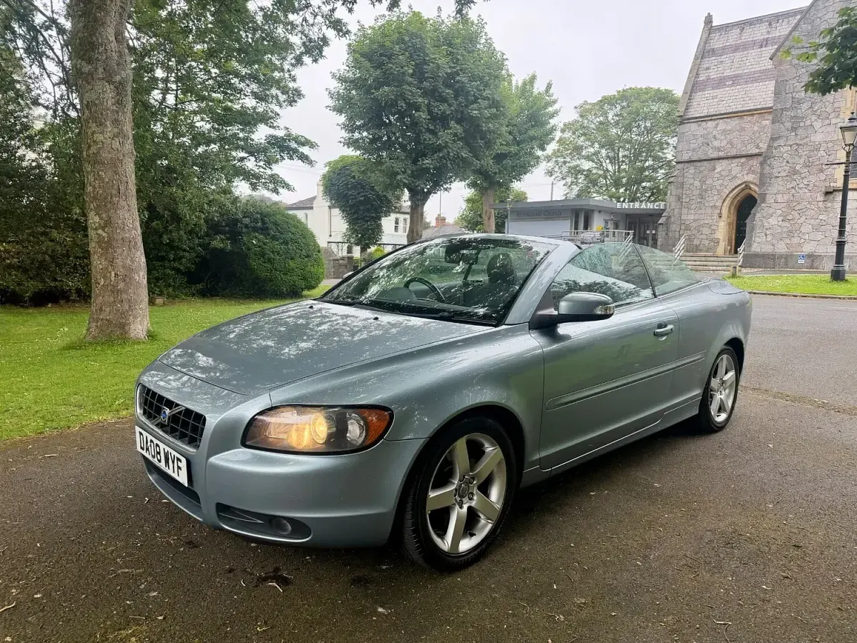 Used Volvo C70 2008 Blue Cabriolet