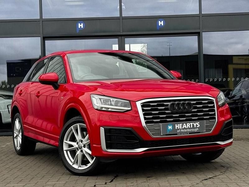 Red Used 2018 Audi Q2 S-Line SUV | £10,850 (Fair price) - Image 1/4
