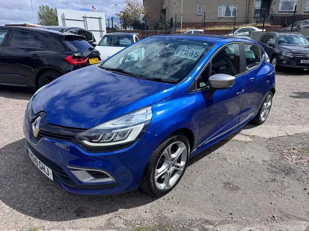 Used Renault Clio GT-Line 90 HP (66 kW) 2019 Blue Hatchback