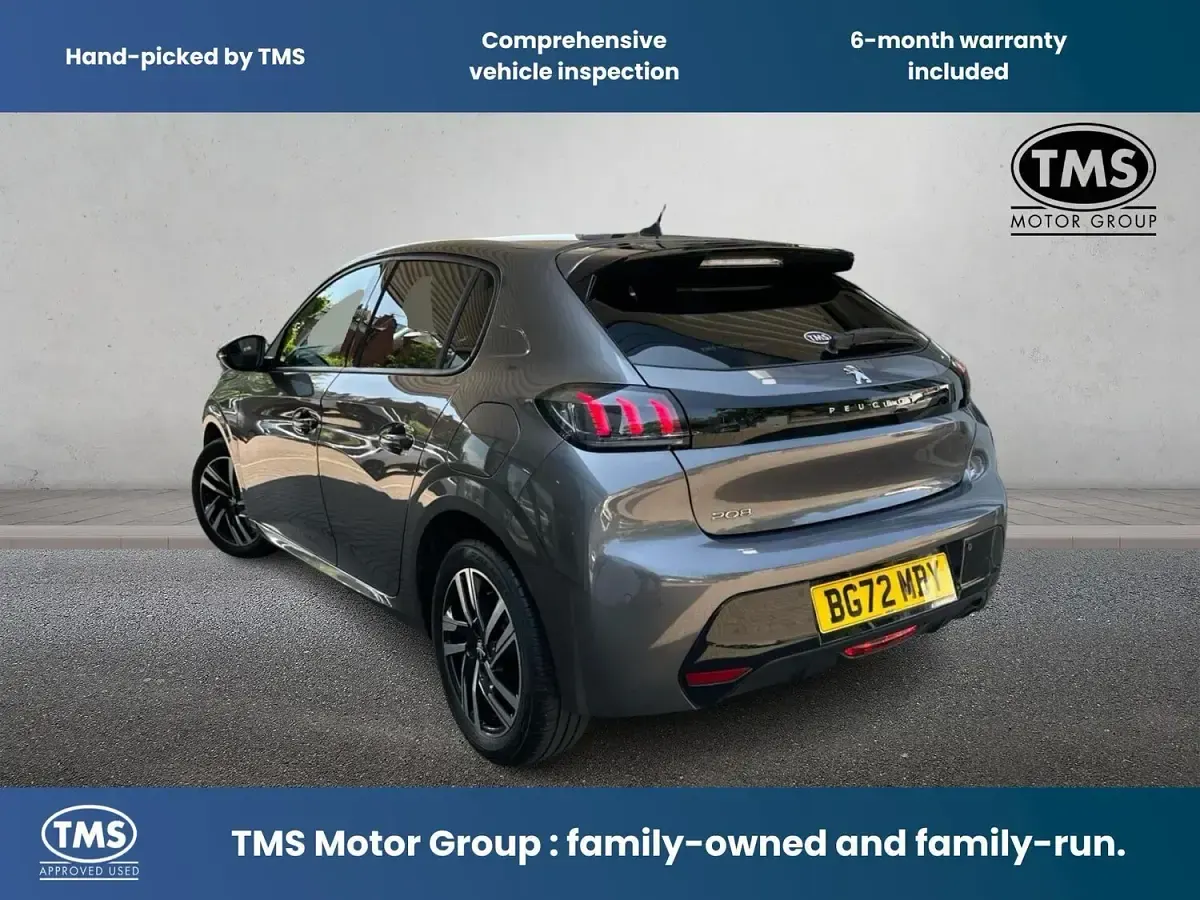 Used Peugeot 208 Allure+ 100 HP (73 kW) 2022 Grey Hatchback
