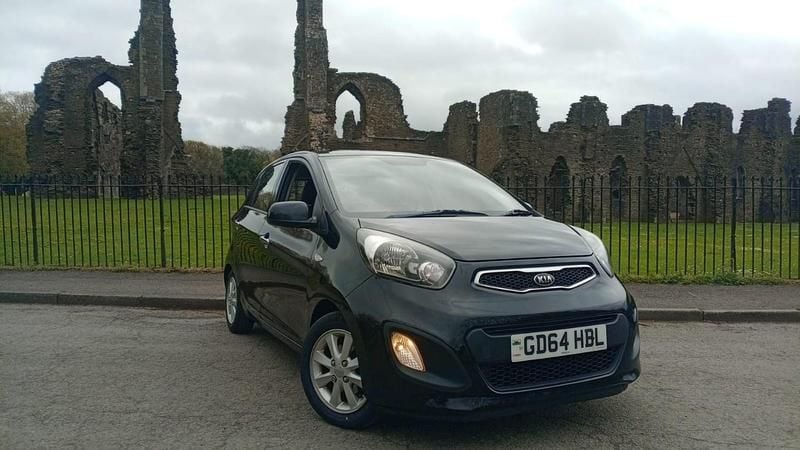 Used Kia Picanto 68 HP (50 kW) 2015 Black Hatchback