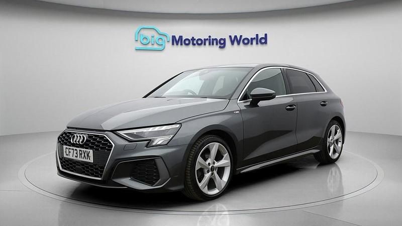 Used Audi A3 Sportback S-Line 110 HP (80 kW) 2023 Grey Hatchback