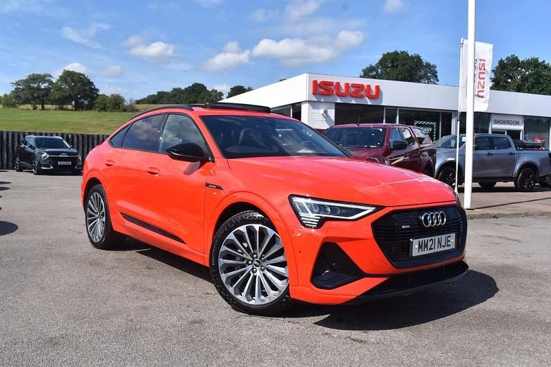 Orange Used 2021 Audi e-tron Comfort SUV | £27,982 - Image 1/4